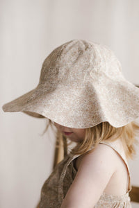 Organic Cotton Noelle Hat - Chloe Floral