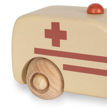 Load image into Gallery viewer, WOODEN AMBULANCE - NATURE